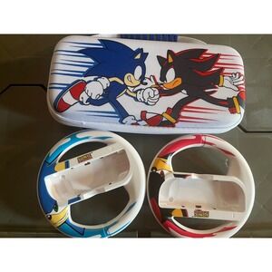 Sonic the Hedgehog Shadow Nintendo‎ Switch Case and Racing Wheels Joy-Con Bundle
